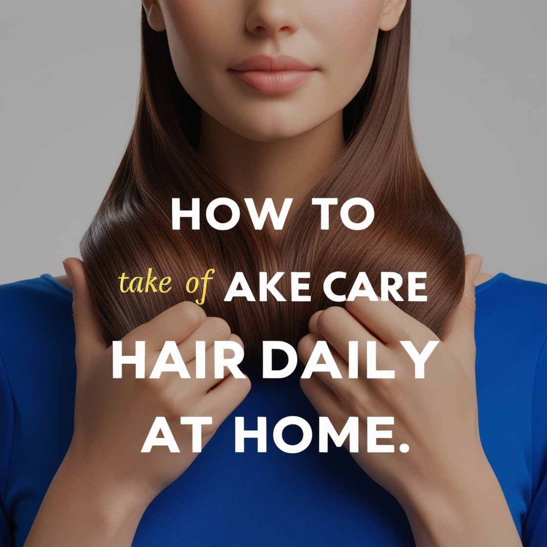 How to take care of hair daily at home